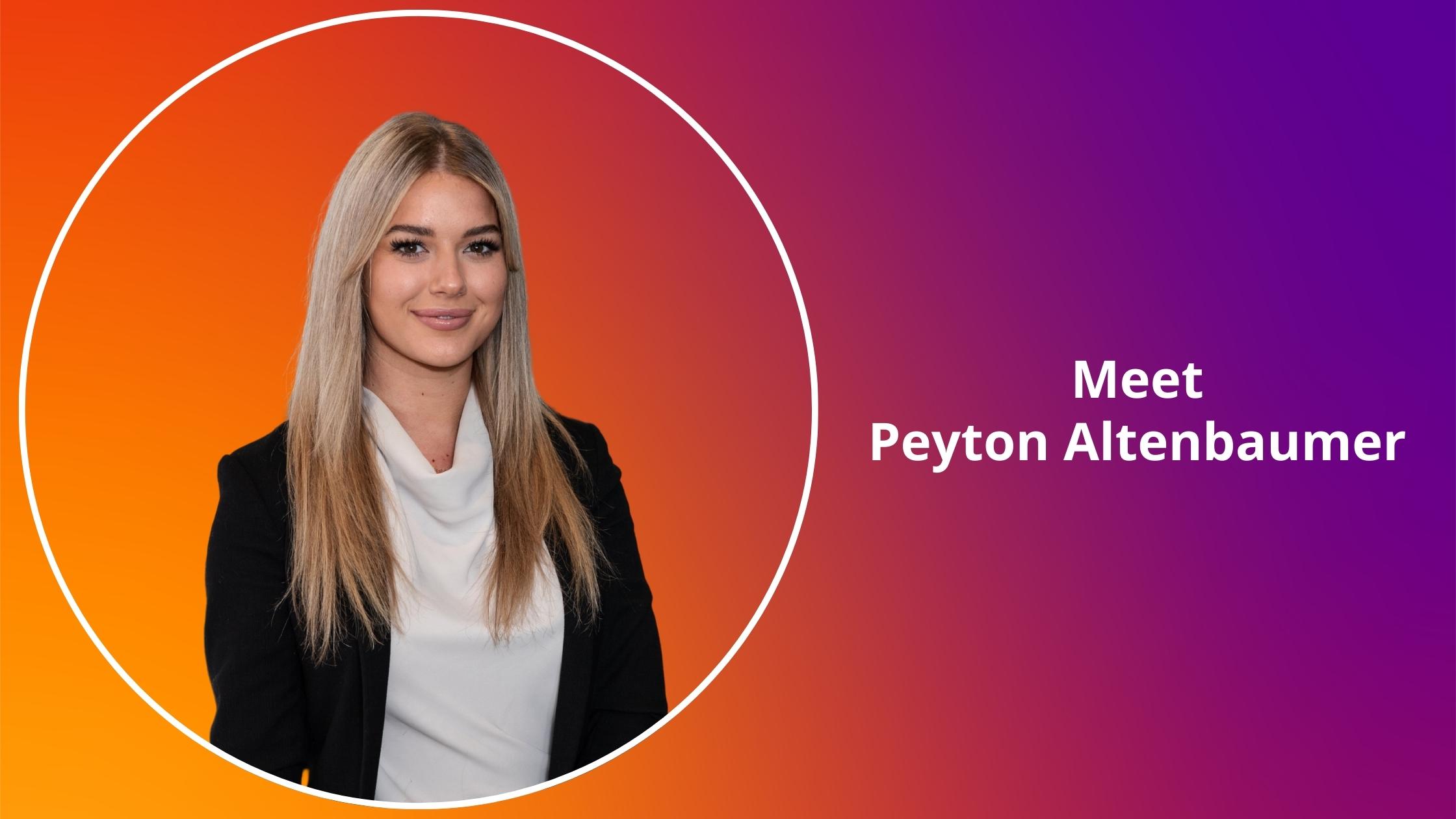Peyton Altenbaumer ( ) meet